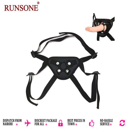 Women Strap-on Harness Adjustable Universal Chastity Belt BDSM Bondage Strap for Suction Cup Dildo Butt Plug Erotic Fetish Adult Sex Toy For Women Lesbian Men Couples