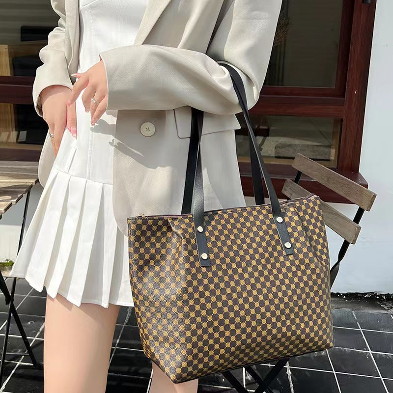 Fashion Print Tote Crossbodybag New Women's Bag Vintage Tote Bag Shoulder bag Fashion shopping Handbags