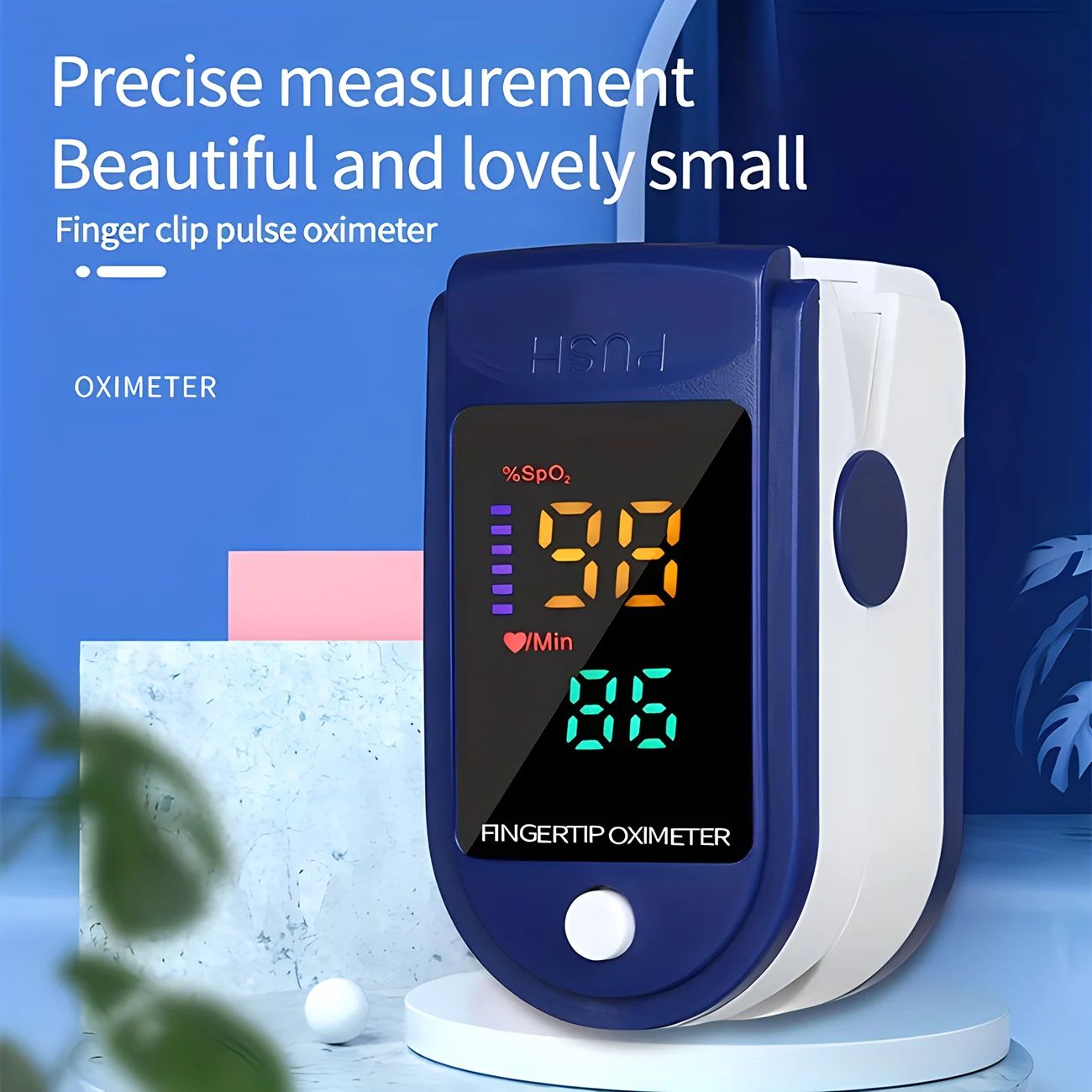 Portable Finger Pulse Oximeter Blood Oxygen Heart Rate Saturation Meter Fingertip Oximetro De Dedo Saturometro Spo2 PI TFT moni