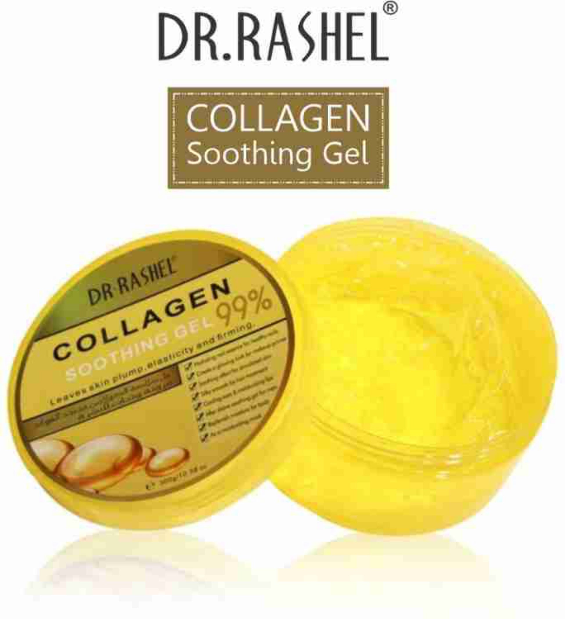 Dr. Rashel Collagen Soothing Gel 99% - Skin Elasticity, Plump & Firming, 300g