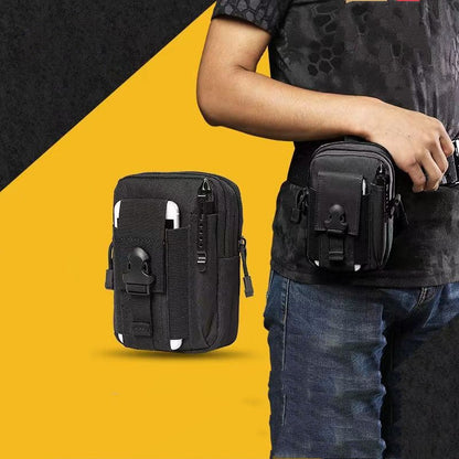 Mens Mini Waist Bag Packs Fashion Belt Fanny Pack Waist Bags Pouch Backpack Tactical For Travel Outdoor Sport