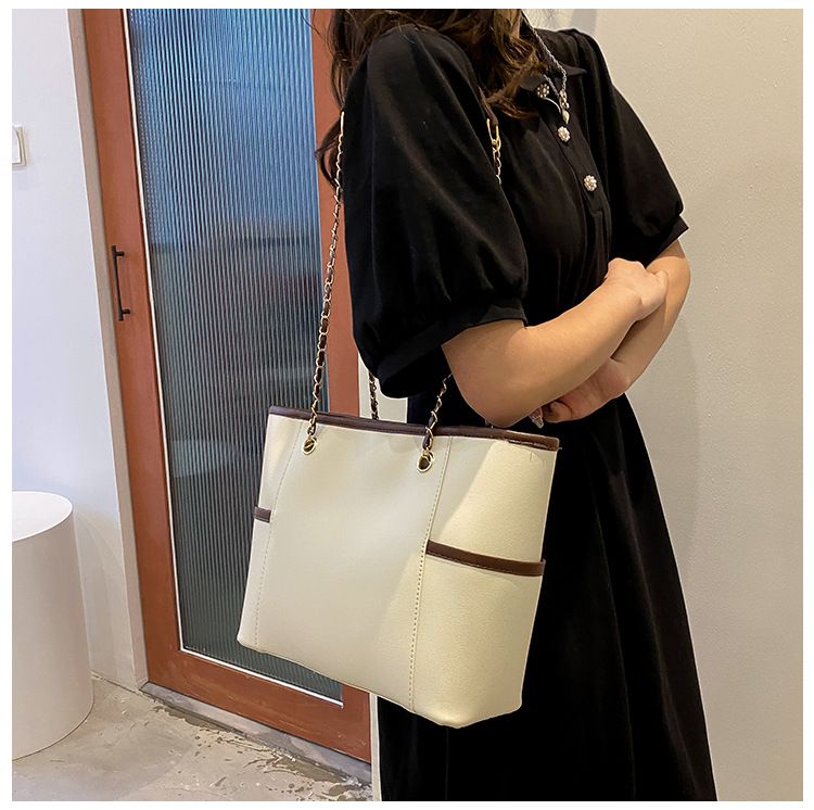 Ladies Shoulder Bag Women Handbags Tote Bag Commuter bag PU Chain Bag