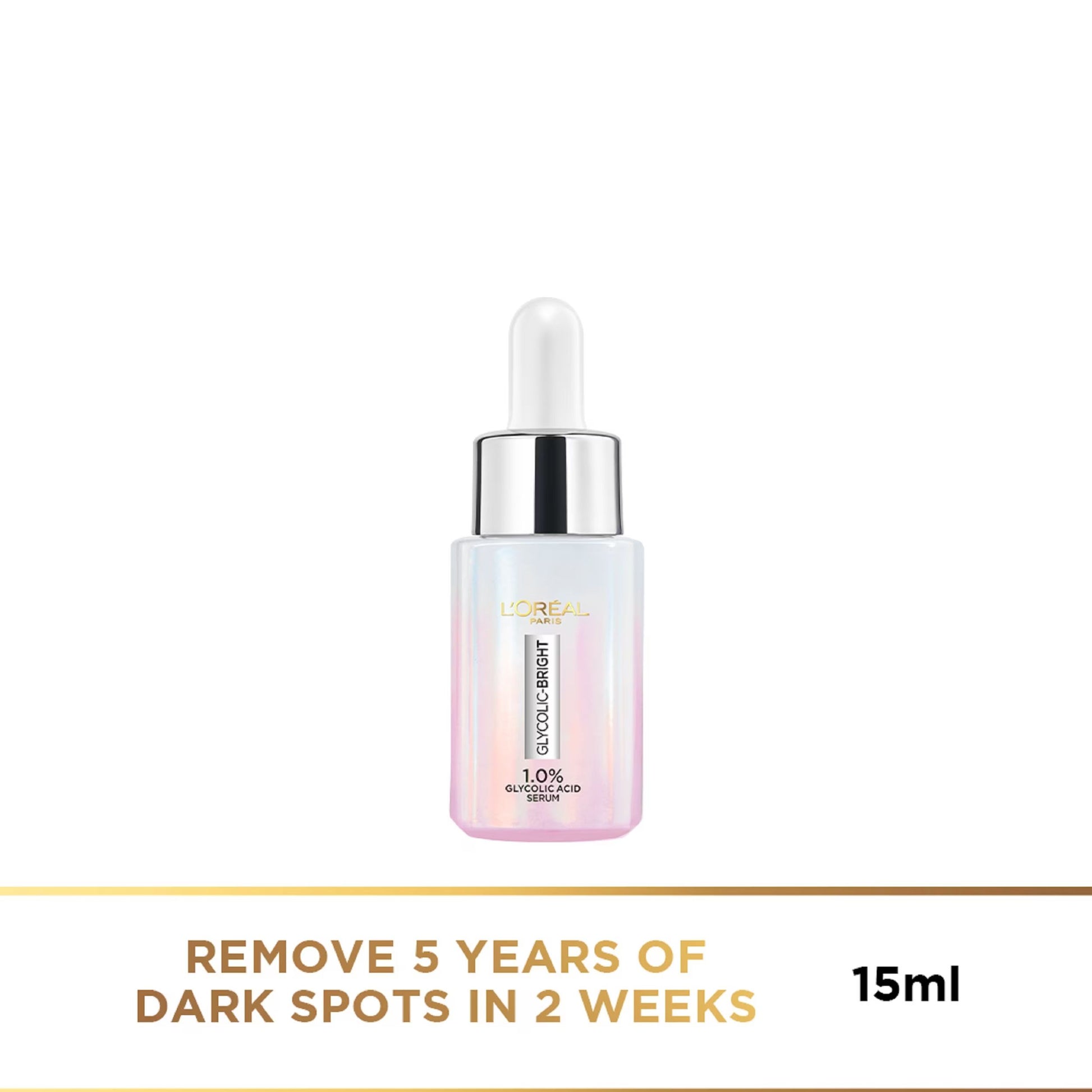 【Discounted】L'Oreal Paris GLYCOLIC BRIGHT SERUM 15ML