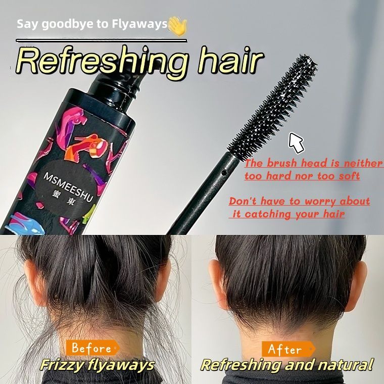 Anti-Frizz Styling Gel - 13ml Hair Finishing Cream for Flyaways & Edge Control | Lightweight & Non-Sticky