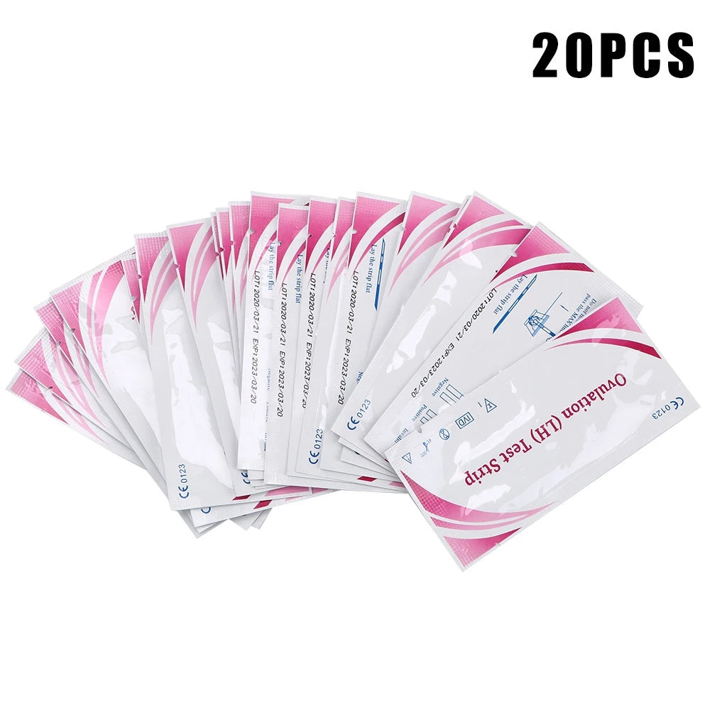 10Pcs LH Tests Ovulation Urine Test Strips LH Ovulation Test Strips First Response Over 99% Accuracy Ovulation Test (10 Strips)