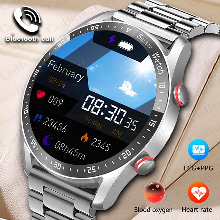 HW20 Smart Watch Bluetooth Call Wristwatch ECG+PPG Fitness Bracelet Heart Rate Blood Pressure Monitor Tracker Sports Smartwatch Men/Women Waterproof Smartwatch
