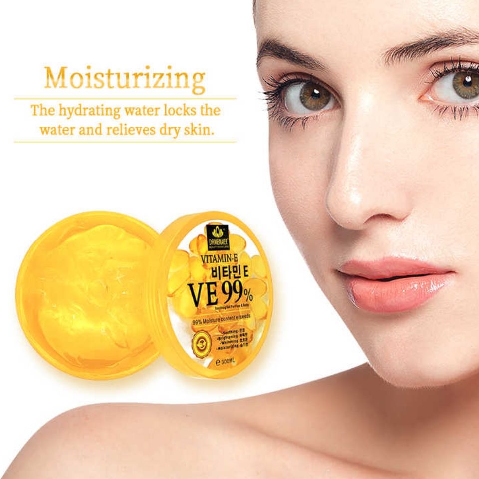 DR Meinaier Vitamin E Soothing Gel 99% Moisturizing Brightening Face Body
