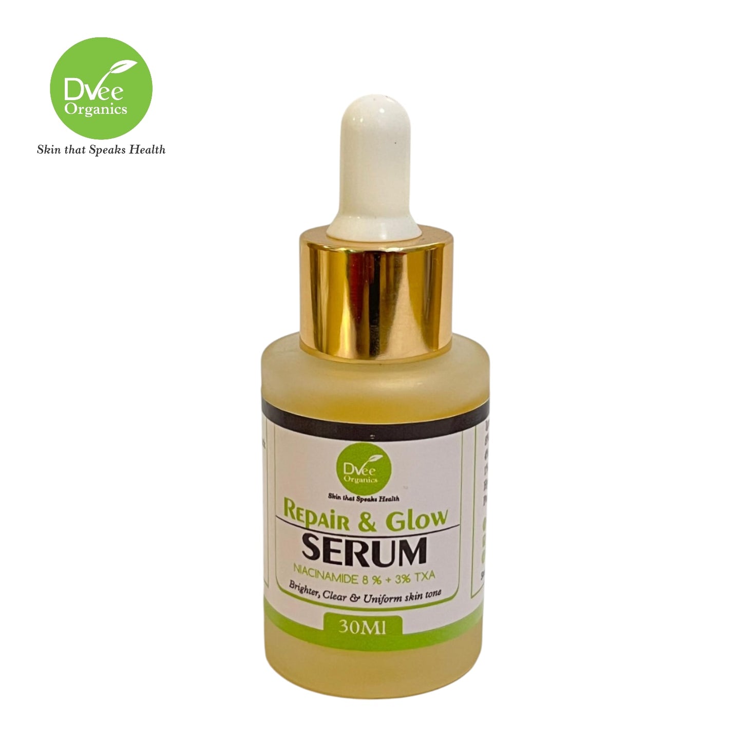 Repair and Glow Serum - Dvee Organics - For Brighter, Clear and Uniform Skin Tone