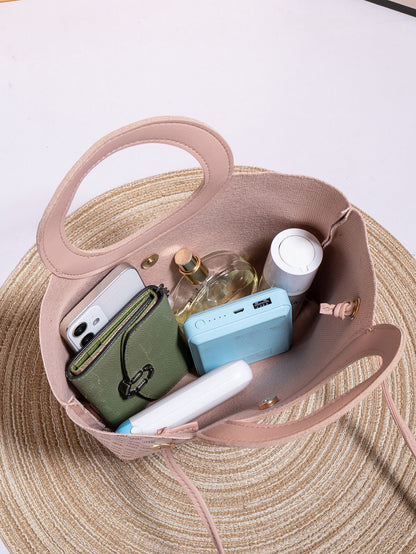 Fashion foreign handbags basket bag small niche all-in-one crossbody bag
