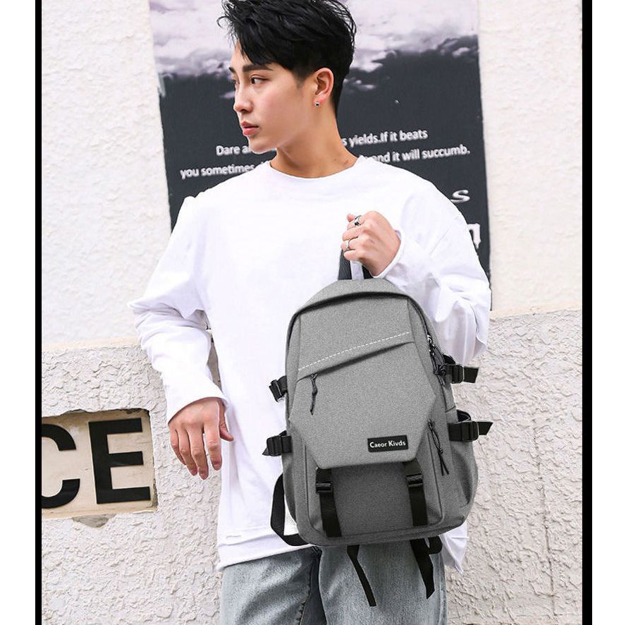 2in1 backpack bag+chest bag Student backpack Laptop Bag Travel bag schoolbag phone bag