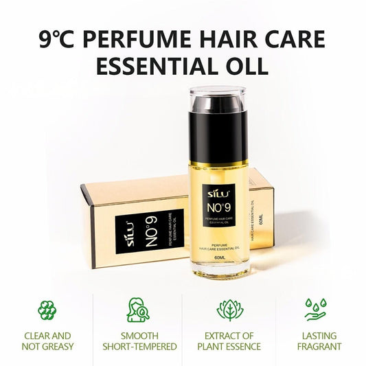 60ML hair care essential oil for women to prevent frizz, soften and repair dry and curly hair leaving a fragrance