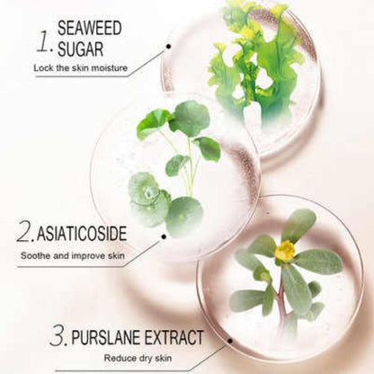 10Pcs Natural Rice Extra Hydrate Beauty Facial Face Mask Sheet - Pack Of 10