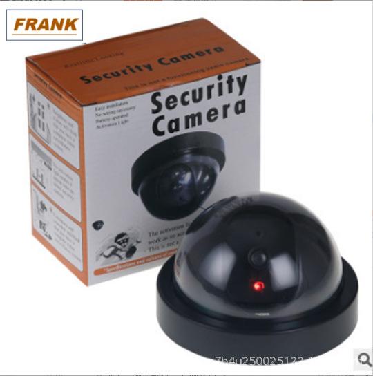 Dummy Camera Safety Camera Flash Light CCTV Surveillance Security Fake Camera For Scaring Away Thieves Dome black Camera SO REAL Camera Video Surveillance Dome Wireless Fake Security Surveillance