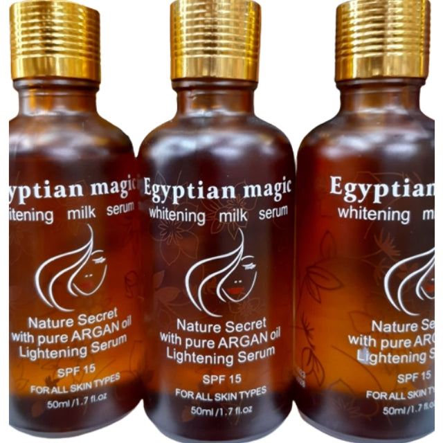 Egyptian Magic Whitening & Lightening Milk Serum-Nature Secret Pure Argan Oil