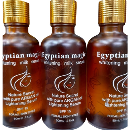 Egyptian Magic Whitening & Lightening Milk Serum-Nature Secret Pure Argan Oil