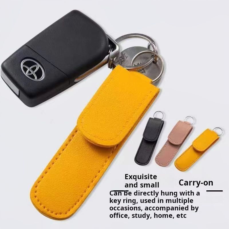 6-piece Stainless steel ear digging spoon portable keychain spiral ear spoon ear picking ear picking tool set