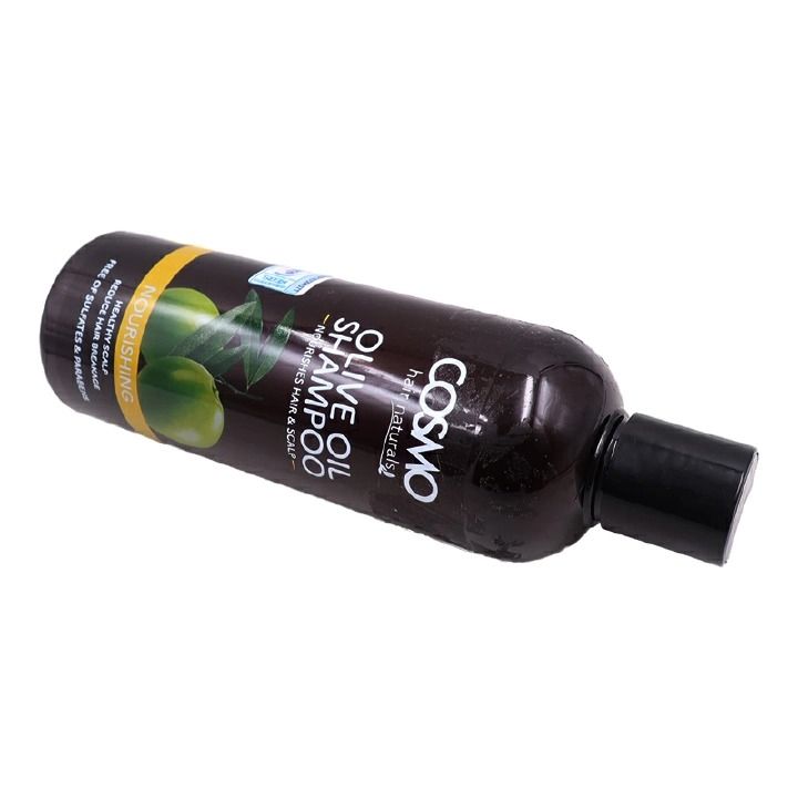 Cosmo Nourishing Olive Oil Shampoo - 480 ML - Hair Care Enriched With Olive Oil That Effectively Nourishes and Conditions Your Hair and Scalp Hair Care Shampoo