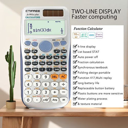 24 Bit Scientific Calculators Standard Function Calculadora Student Exam Calculadora Cientifica Portable Scientific Calculator School Office Stationeries Multifunction Stationery Scientific Tool