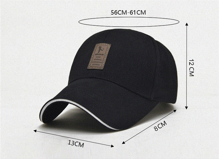 2025 New Brand Autumn And Winter Baseball Cap Men And Women Cotton Snapback Bone Dad Hat