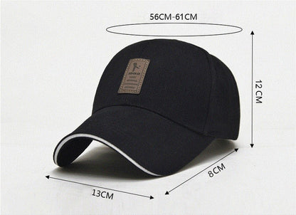 2025 New Brand Autumn And Winter Baseball Cap Men And Women Cotton Snapback Bone Dad Hat