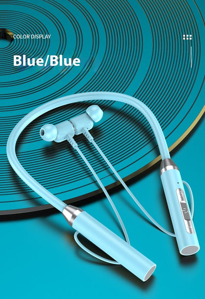 Frank Y49 Super Bass Popular neck wireless sports Earphones neck Bluetooth 5.1 in ear Earphones for iOS Android phones