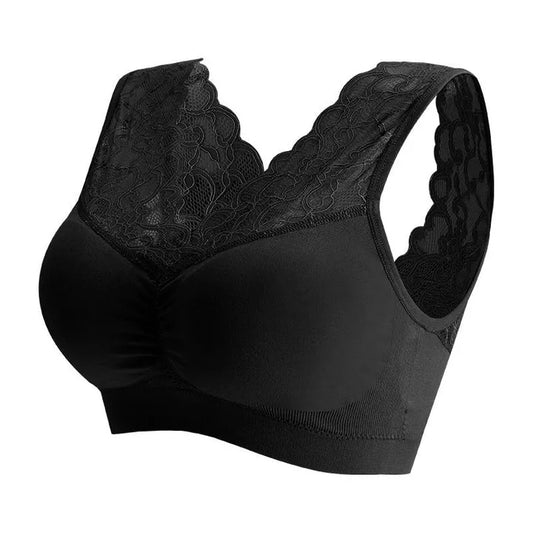 New Arrival Women Lace Bra Seamless Wireless Beauty Back Push Up Bra Cozy Chest Tube Top Sports Fitness Vest Bralette Bra Running Yoga Paded Bra Ladies Underwear Chest Wrap Undies Lingerie Female