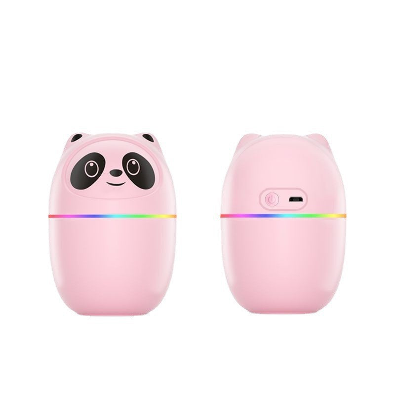 Humidifiers 220ml Air Humidifier Usb Portable Aroma Essential Oil Diffuser Electric Cool Mist Spray Color Night Light For Home Car
