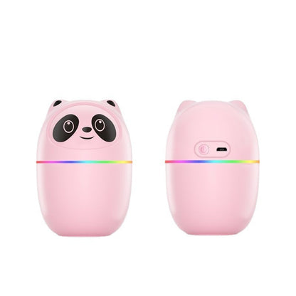 Humidifiers 220ml Air Humidifier Usb Portable Aroma Essential Oil Diffuser Electric Cool Mist Spray Color Night Light For Home Car