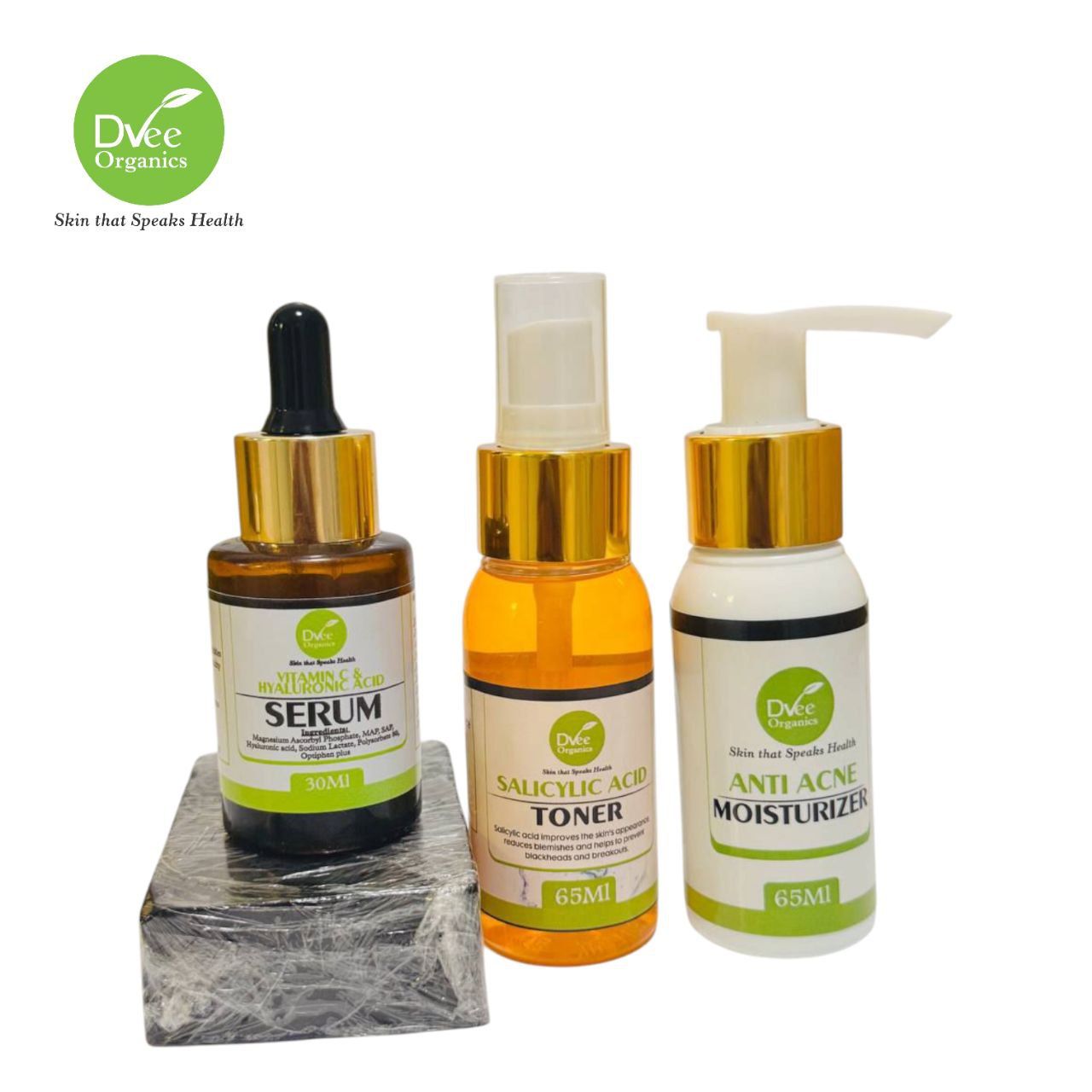 Acne Package - Dvee Organics - Clears Acne & Pimples