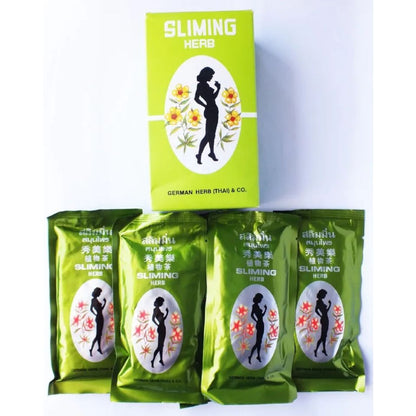 Slimming German Herb Sliming Tea Burn Diet Slim Fit Fast Detox Laxative German Herb Sliming Diet fit Slimming Fast slim detox lose weight Thai 50 Teabags