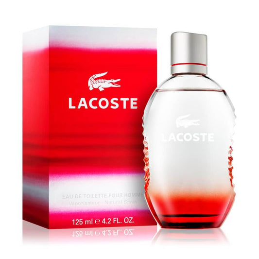 Lacoste Red Pour Homme Men EDT 125ml