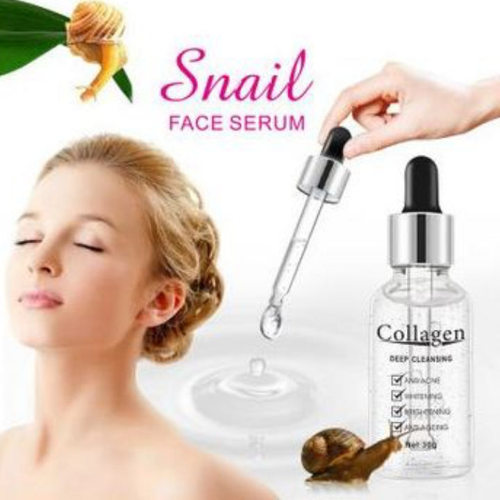 Pei Mei Collagen Snail Face Serum - Whitening, Anti-aging, Anti-acne, Brightening