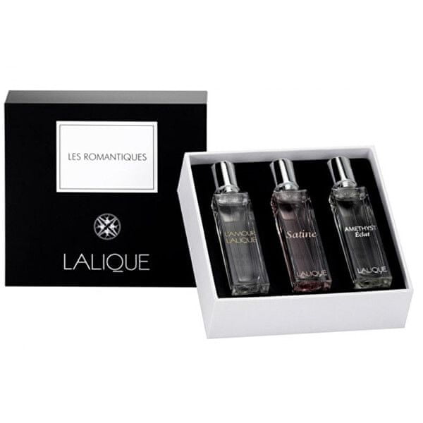 Lalique 3 Piece Miniature Set For Women
