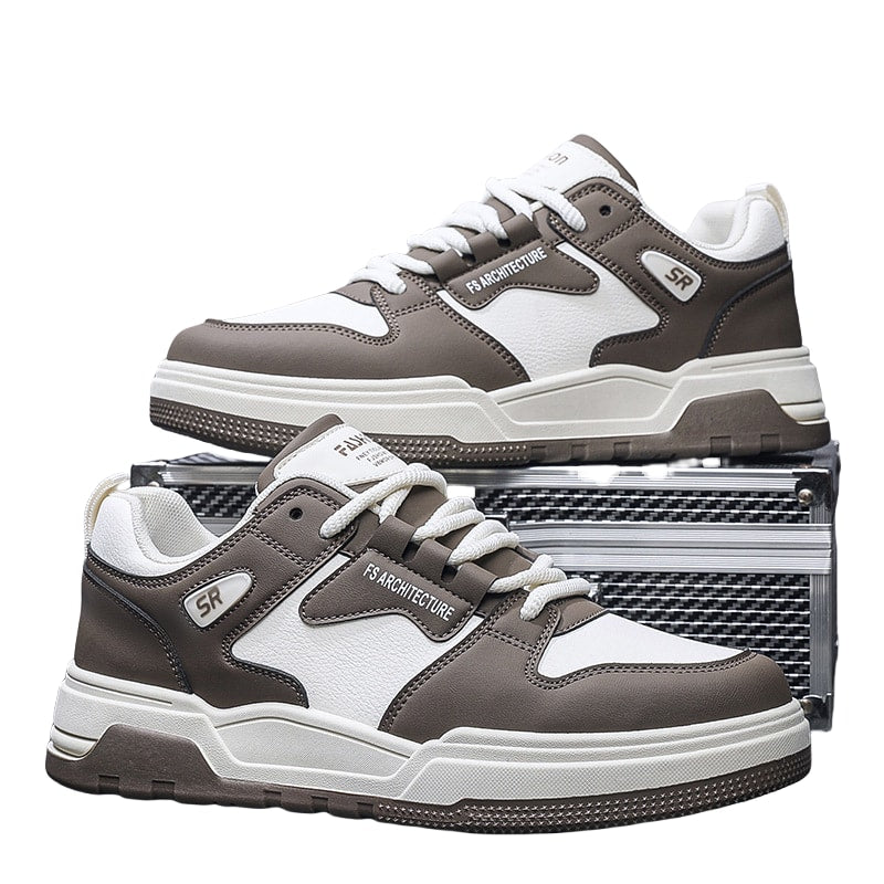 Sneakers Casual Plank Shoes Light Men Breathable Non-slip Trend New Men's Shoes Brown