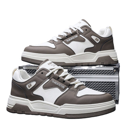 Sneakers Casual Plank Shoes Light Men Breathable Non-slip Trend New Men's Shoes Brown