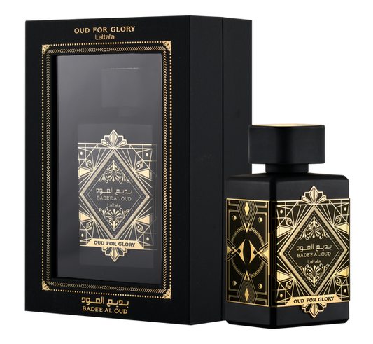 Lattafa Bade'e Al Oud, Oud for Glory for Unisex Eau de Parfum Spray, 100 ml