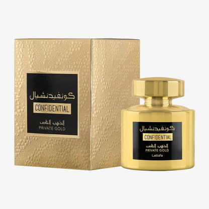 Lattafa Confidential Private Gold Eau de Parfum 100ml
