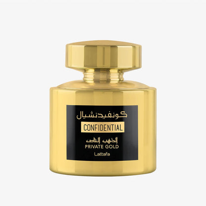 Lattafa Confidential Private Gold Eau de Parfum 100ml