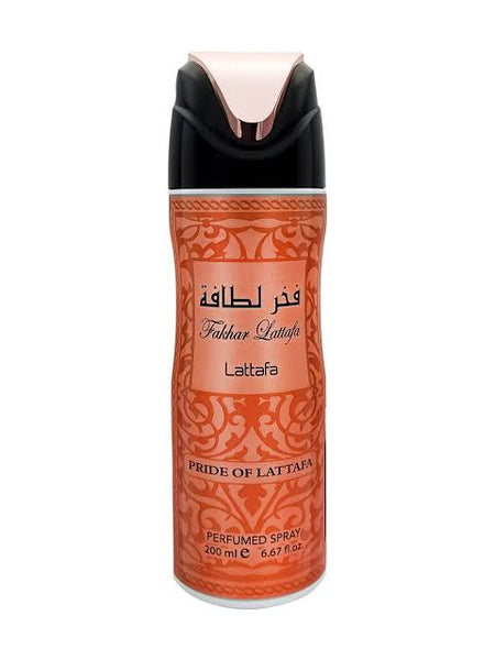 Lattafa Fakhar Women Pride of Lattafa Deodorant Body Spray for Women 200ml
