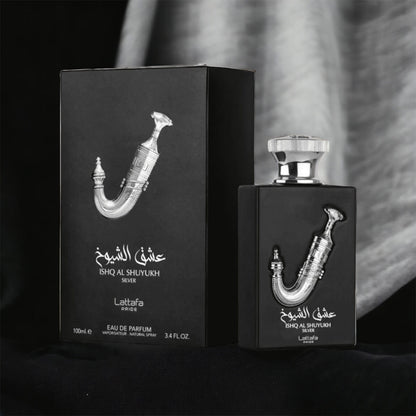 Lattafa Ishq Al Shuyukh Silver Eau de Parfum 100ml