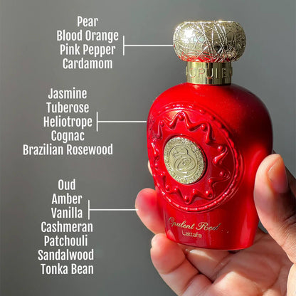 Lattafa Opulent Red Eau de Parfum Spray 100ml