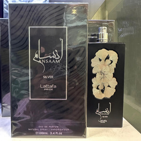 Lattafa Pride Ansaam Silver Eau de Parfum 100ml