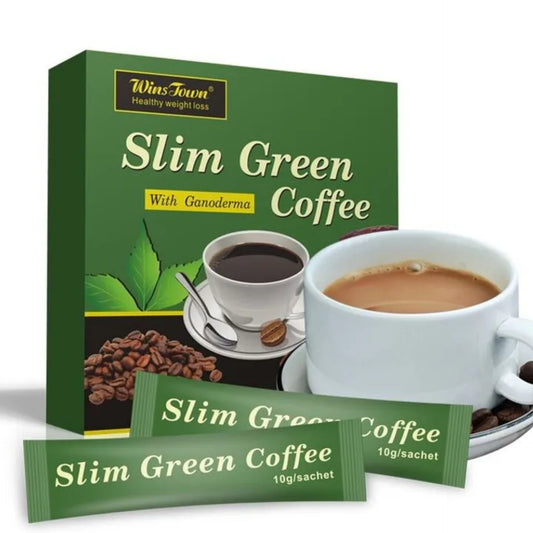 Wins Town Slimming Coffee/ Flat Tummy Green Coffee Green