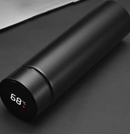 Temperature Display Thermos Cup Water Bottle Stainless Steel Divided Thermos Bottle Outdoor Vacuum Flask Insulated Cup Gift