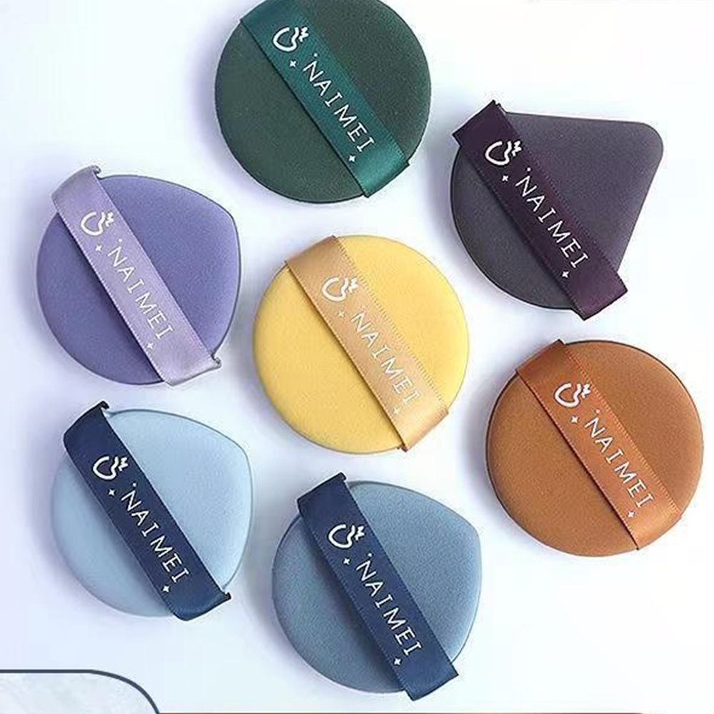 7-piece beauty kit air cushion puff BB foundation cream blasting sponge puff air cushion without powder Q spring dry wet dual-use powder super soft sponge puff