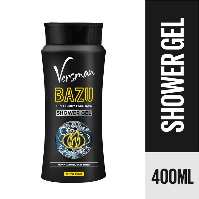 Versman Bazu 3-in-1 Body Face & Hair Shower Gel 400ml