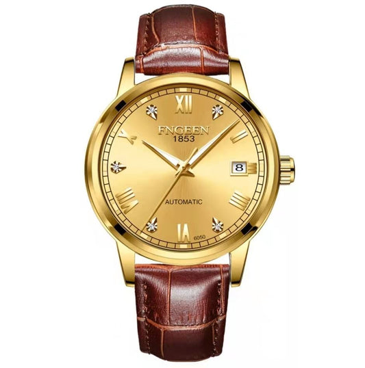 Leather Watch  Mechanical Luminous