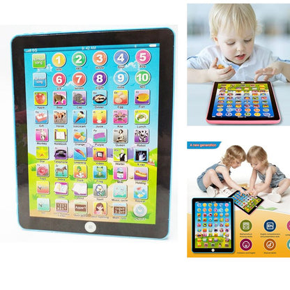 Kids Learning Pad/Tablet Interactive Toddler Toys with Words Numbers Alphabets Music Electronic Educational Toy for Preschool Boys & Girls 3-8 Years Old