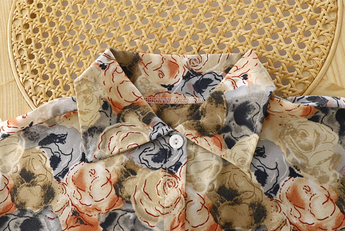 2-Piece Set (Shirt+Shorts) New Boys' Casual Clothing Set Cute Printed Short Sleeve Shirt & Summer Shorts Outfit For Kids