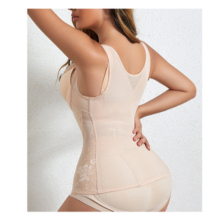 Shapewear Waist Trainer Push-Up Vest Shape-Up Waist Belt Sheath Flat Belly Postpartum Belt Belly Corset Women'S Style